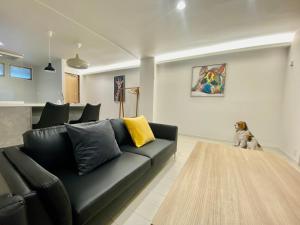 Predel za sedenje v nastanitvi Villa Monica