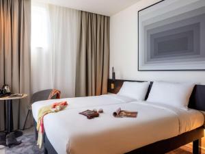 Postel nebo postele na pokoji v ubytování ibis Brussels Groot Bijgaarden