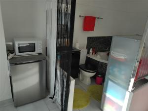 Η κουζίνα ή μικρή κουζίνα στο Charmante chambre avec vue mer - parking privée