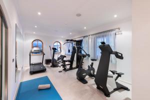 Fitness centrum a/nebo fitness zařízení v ubytování Hotel Sonnalp