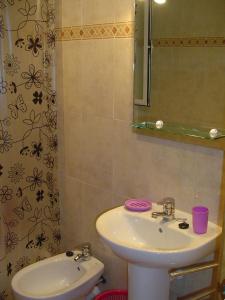 Koupelna v ubytování Apartamento Sirena