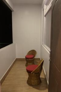 A seating area at The Sherpa's Abode