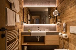 Koupelna v ubytování Hotel OTP Birkenhof