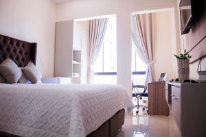 Lova arba lovos apgyvendinimo įstaigoje Liebling Hotel Ciudad del Este