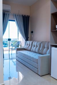 Svetainės erdvė apgyvendinimo įstaigoje Liebling Hotel Ciudad del Este