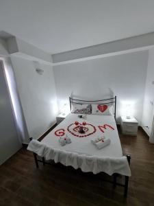 Postel nebo postele na pokoji v ubytování Curti Granda
