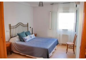 Postel nebo postele na pokoji v ubytování MojacarProperty, Apto Los Llanos