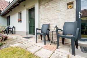 Patio nebo venkovní prostory v ubytování Apartmán ve Dvoře