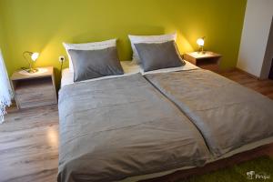 Postel nebo postele na pokoji v ubytování Apartman Peršić