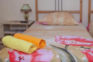 Cama o camas de una habitación en Roshchinskaya Guest house