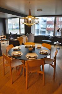 Χώρος καθιστικού στο Seaport Apartments Pacifico H