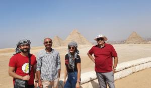 Ospiti di Aton pyramids view guest house