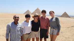 Ospiti di Aton pyramids view guest house