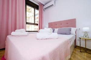 Postel nebo postele na pokoji v ubytování Holiday San Miguel 1/8