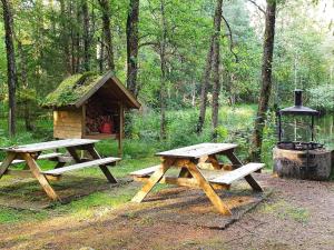 Zahrada ubytování 8 person holiday home in Annerstad-By Traum