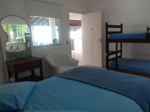 Hostel Vista do Mar客房内的一张或多张床位