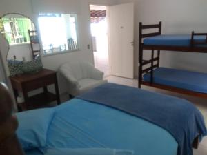 Hostel Vista do Mar客房内的一张或多张床位