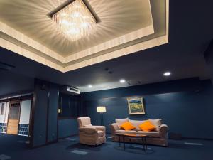 Posezení v ubytování Hotel & Onsen 2307 Shigakogen