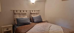 Łóżko lub łóżka w pokoju w obiekcie Casa a Santa Maria di Leuca