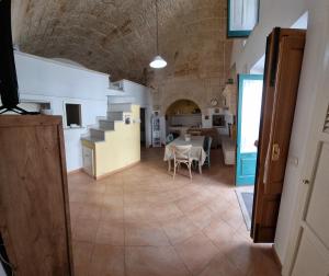 Kuchnia lub aneks kuchenny w obiekcie Casa a Santa Maria di Leuca