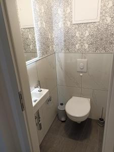Koupelna v ubytování EBS Paradies
