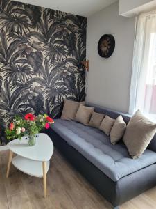 Posedenie v ubytovaní Appartement rénové près république