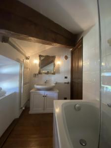 A bathroom at Ponte del Mera Attic