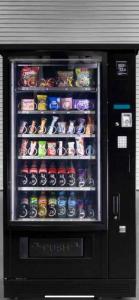 a vending machine filled with lots of food and drinks at Stay2Night Hotel in Dillingen an der Saar