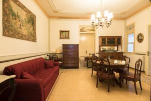 Posezení v ubytování B&B Via Roma