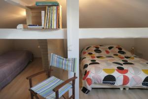 Posteľ alebo postele v izbe v ubytovaní Appartement - Villa Léopold à Malo + 12 fotografií