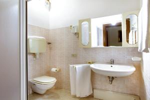 Koupelna v ubytování Locanda Delle Acque