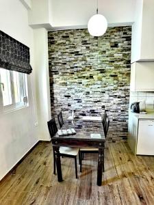Kuchyňa alebo kuchynka v ubytovaní Vlycha Beach Apartments