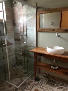 Koupelna v ubytování Suites Terrasol + 24 fotografií