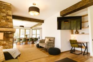 Area soggiorno di The Lazy Bear