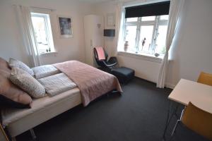 TV a/nebo společenská místnost v ubytování Billesgade Rooms