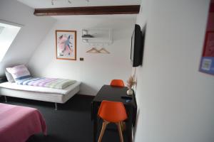 Postel nebo postele na pokoji v ubytování Billesgade Rooms