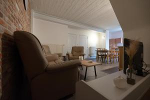 Posezení v ubytování Vakantiewoningen Pomona
