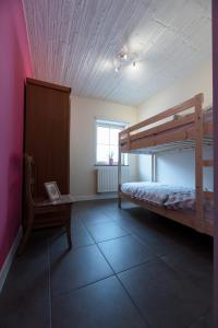 Poschodová posteľ alebo postele v izbe v ubytovaní Vakantiewoningen Pomona