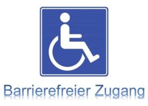 a blue sign with a person sitting on a toilet at Zimmer Hohbuch mit Achalmblick in Reutlingen