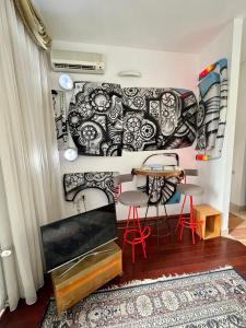 Posedenie v ubytovaní Bellevue City Apartment Budapest