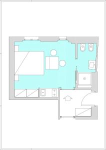 a room with a viewfourth floor plan at La Marina di Milano - Pier Lombardo in Milan