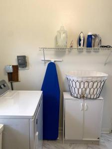 a kitchen with a blue vase on a shelf at Fabulous Family Rancher ! Ocean City NJ Beaches in Somers Point