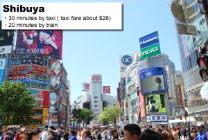 a crowd of people on a busy city street at MONday Apart Premium 日本橋 in Tokyo