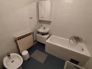 Koupelna v ubytování Zagreb, apartment