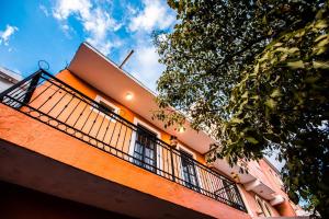 Balkón nebo terasa v ubytování Habitación privada en el centro de Tequila