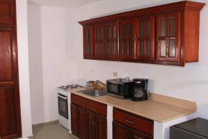 Kuchyň nebo kuchyňský kout v ubytování Dominican Suite 23, Incredible 1 Bed Apt (DS23)