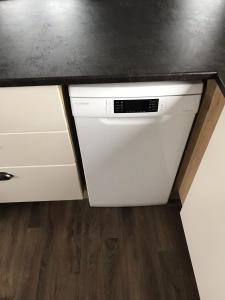 Dapur atau dapur kecil di Haven Haggerston castle caravan hire