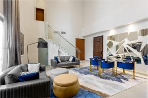 Ruang duduk di The Art Hotel