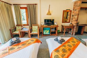 TV a/nebo společenská místnost v ubytování Krabi Sands Resort