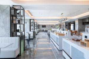 Restaurace v ubytování Atour Hotel Xiaolan Zhongshan